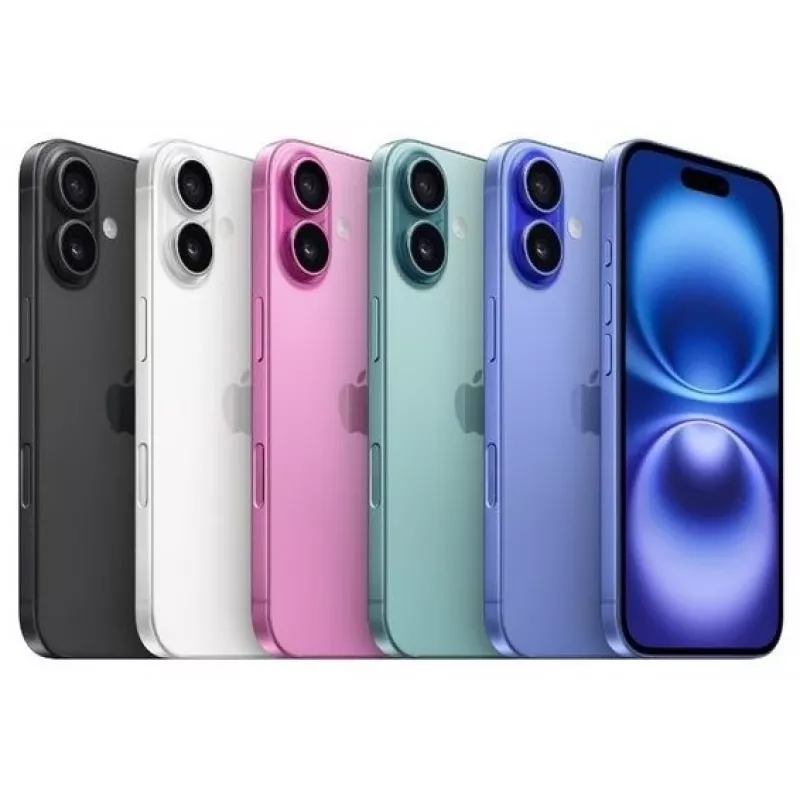 Mobilus telefonas iPhone 16 / 128 GB balta MYE93 APPLE
