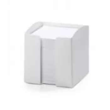 Durable TREND Square White užrašų bloknotas 105x100x100 mm