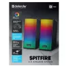 Garsiakalbiai Defender Spitfire 2.0 6W LED USB