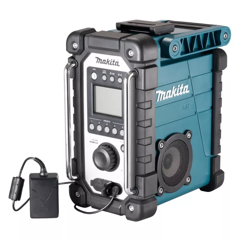 Darbovietės radijas Makita DMR116 Digital AM FM 3,5W Turkio spalvos