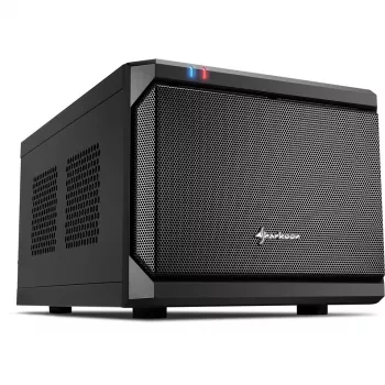 Sharkoon QB One Schwarz - Mini-ITX korpusas, juodas