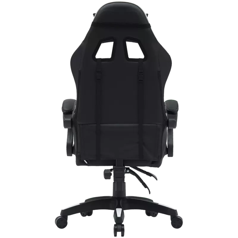 Žaidimų kėdė CANYON Core SGCH2 juoda/balta, ergonomiškas dizainas, reguliuojamas aukštis