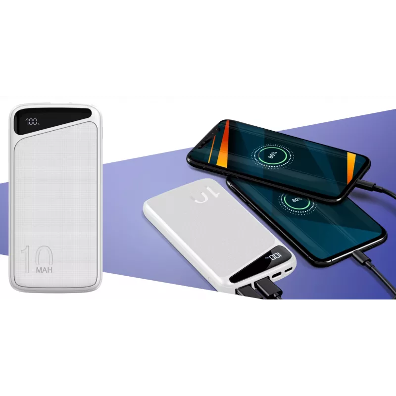 Nešiojamas power bank Navitel PWR10 MX BALTA 10000 mAh