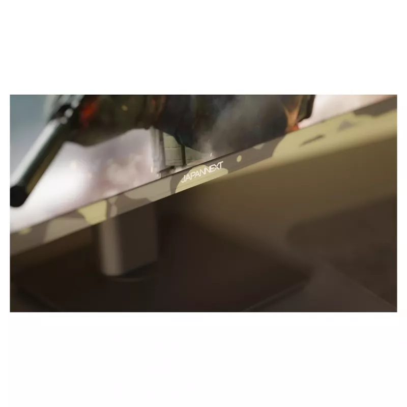 JAPANNEXT JN-IPS238FHD200F-HSP-CAMO monitorius 61 cm (24 colių) 1920 x 1080 pikselių Full HD LCD juodas