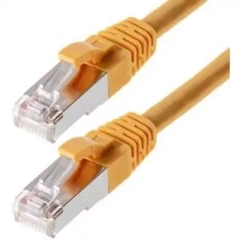 Tinklo kabelis Helos CAT6 S/FTP (PIMF) 3m geltonas
