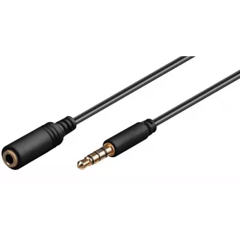 MicroConnect IPOD001B garso ilginimo laidas 1.5 m 3.5 mm juodas