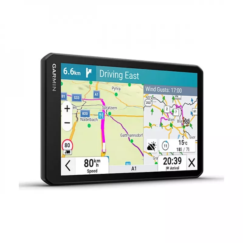 Navigatorius Garmin dēzl LGV720 6,95 colio TFT lietimui jautrus ekranas 32GB juodas