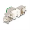 DeLOCK 88116 keystone modulis plokščias žalias RJ-45 10 vnt.