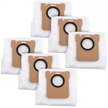 Maišelių rinkinys Xiaomi ir Dreame dulkių siurblių robotams, 6 vnt., L10S Ultra, L10, L20, X10, X10+, X20+