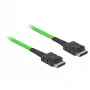 DeLOCK 85214 SAS kabelis 1 m juodas SFF-8611 SFF-8611