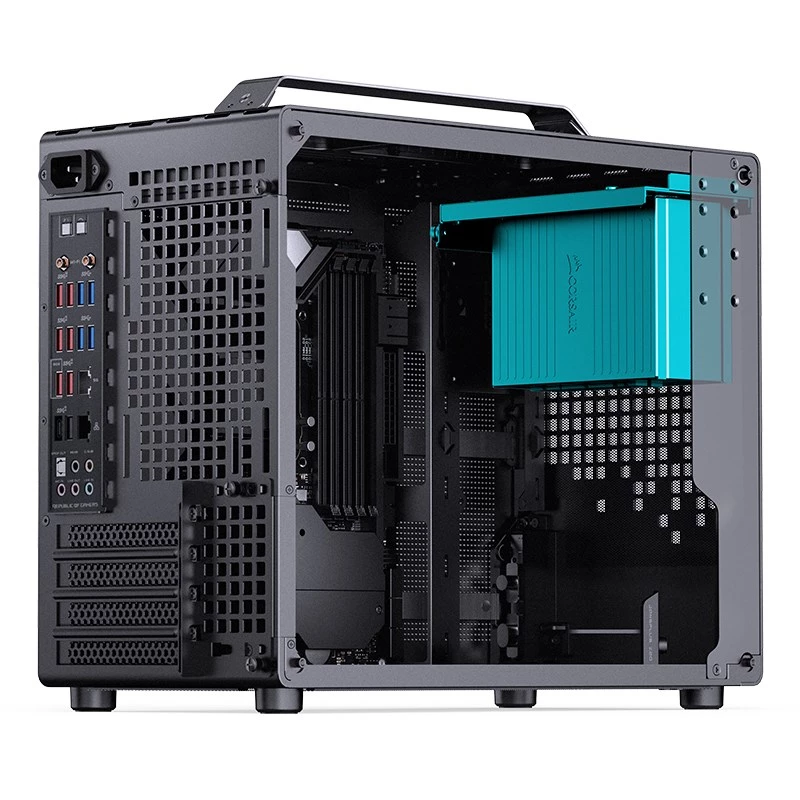 Jonsplus MATX nešiojamas korpusas Z20 - juodas