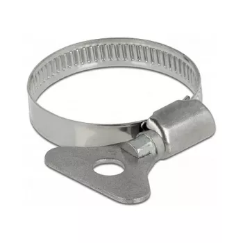 DeLOCK 19579 Drugelinis žarnos spaustukas 25–40 mm, 10 vnt., nerūdijantis plienas