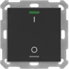 MDT BE-TAL55T106.B1 KNX mygtukas Šviesa 55 1f RGBW temperatūros jutiklis juodas matinis perjungimas 1