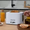 Skrudintuvas Toast&Taste 9000 Double White (baltas, 980 W, 2 riekėms)