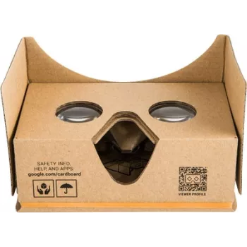 Renkforce Headmount Google 3D VR rudos spalvos virtualios realybės akiniai (RF-4965868)