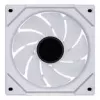 Kompiuterio korpuso ventiliatorius Lian Li Uni Fan 12RSLIN3W 120 mm baltas, 12 V, 0,2–2100 RPM, 2,66 mmH2O, FDB
