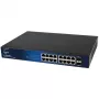 ALLNET 18-portų Gigabit PoE jungiklis ALL-SG8018P — 16 PoE prievadų + 2 uplink, Gigabit Ethernet