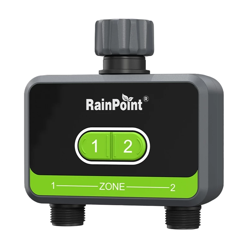 Laistymo valdiklis RainPoint HTV210B 2 zonų su programėle