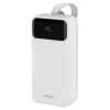 Power bank Savio BA-11 Ličio jonų 30000 mAh, 3,7 V, USB-C x2, baltas