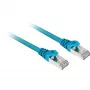 Tinklo laidas Sharkoon Cat.7a SFTP RJ-45 3 m mėlynas