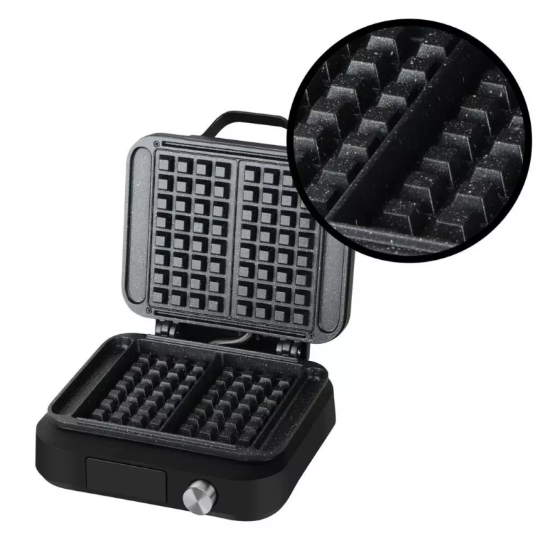 Lovio LVWF002BK Wafflių keptuvė 1500W Juoda