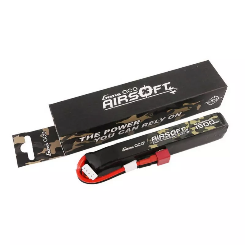 LiPo baterija Gens Ace GEA15003S25D 1500mAh 3S 11.1V 25C