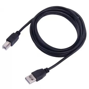USB kabelis A vyriškas - B vyriškas 2 m SBOX