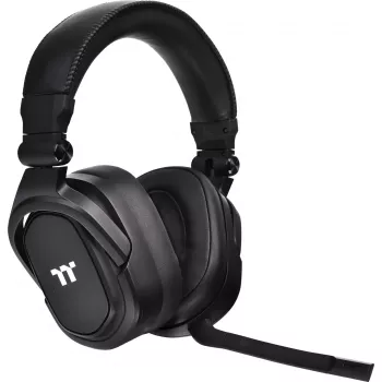 Ausinės Tt eSPORTS Argent H5 – Uždedamos ant ausų – Laidinės – 3,5 mm kištukas – Juodos (GHT-THF-ANECBK-30)