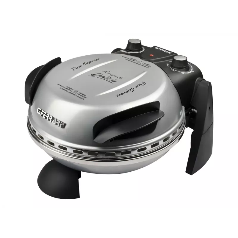 Picos kepimo aparatas G3FERRARI Delizia 1200 W, akmeninis paviršius, max 400°C, 31 cm pica, termostatas, laikmatis