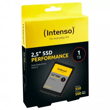 Intenso Performance SSD 1TB vidinis 2,5 colio SATA 6Gb/s (3814460)