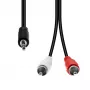 Garso laidas ProXtend M32XRCA-015 — 3 kontaktų (mini XLR) į 2×RCA, 1,5 m