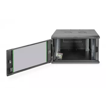 Sieninis tinklo stovas Digitus DN-19 07U-6/6-EC-SW