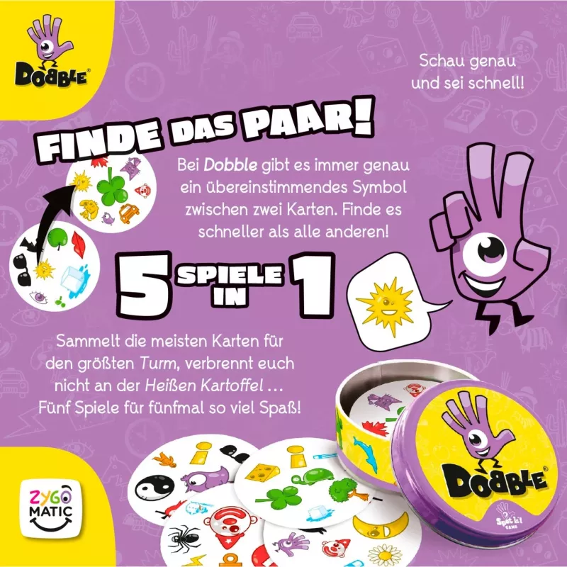 Dobble, Kortų žaidimas