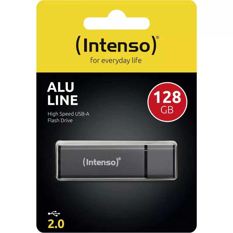 Intenso 3521495 atmintukas USB 2.0 128GB antracito spalvos
