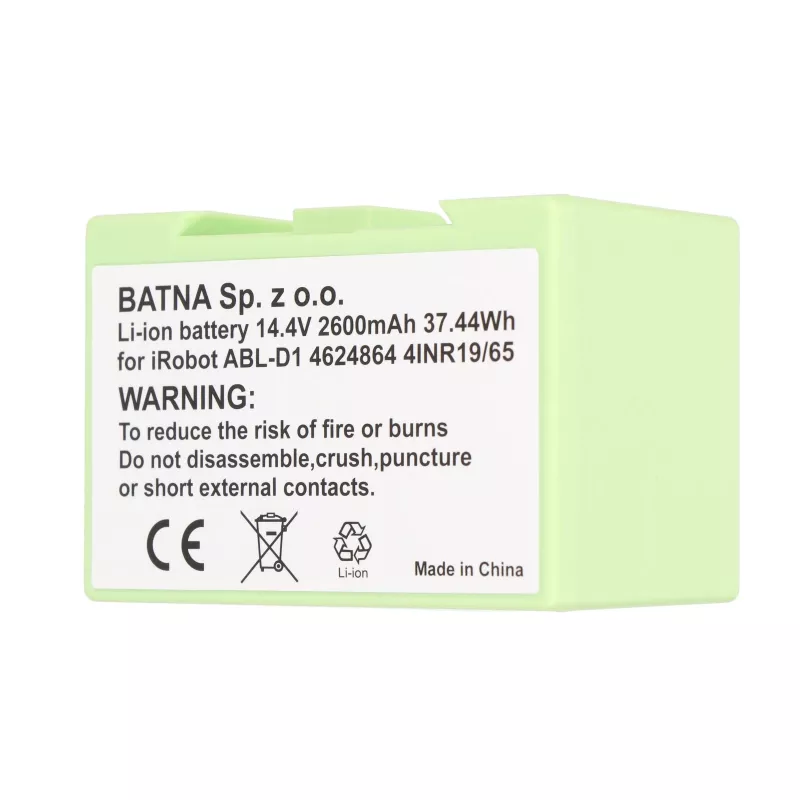Akumuliatorius Roomba E5 E6 I7 14.4V 2600mAh