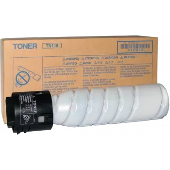 Konica Minolta TN118 (TN-118; A3VW050/A3VW051) Dvigubas paketas Tonerio kasetė, Juoda