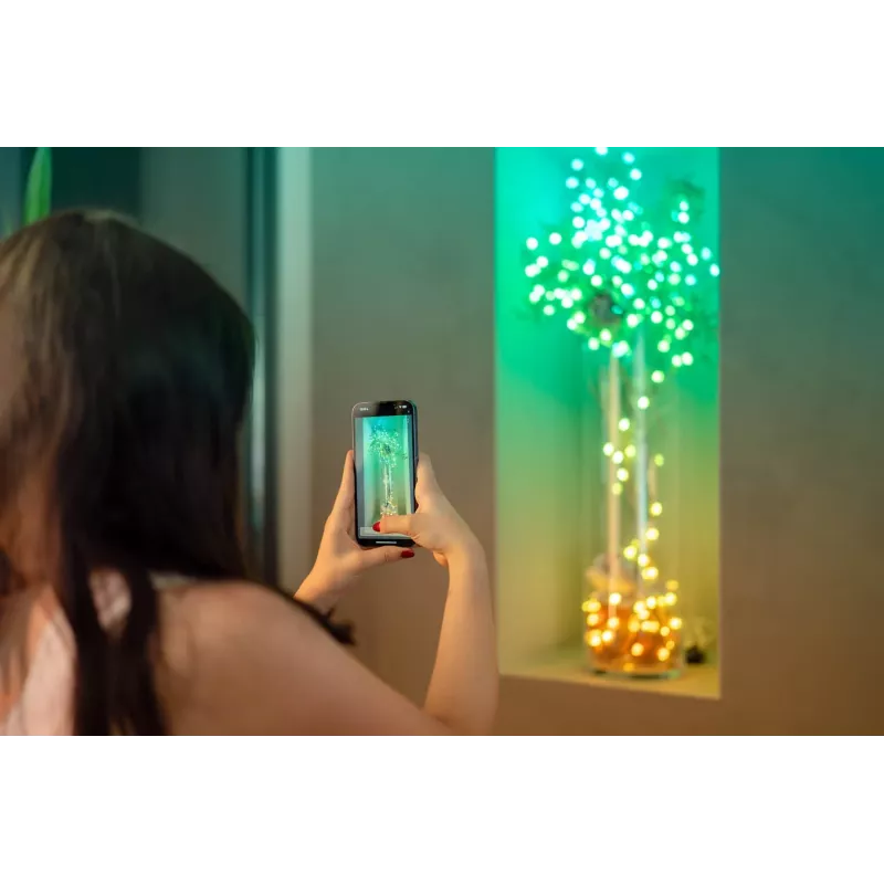Šviesų girlianda Twinkly Strings USB-C Pearls Wi-Fi/Bluetooth daugiaspalvė