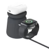 Belaidis įkroviklis Belkin WIZ027VFH36 2‑in‑1 magnetinis Qi2 15W, skirtas iPhone ir Apple Watch