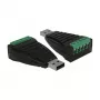 DeLOCK 87738 USB Type-A į RS-422/485 serijinis keitiklis