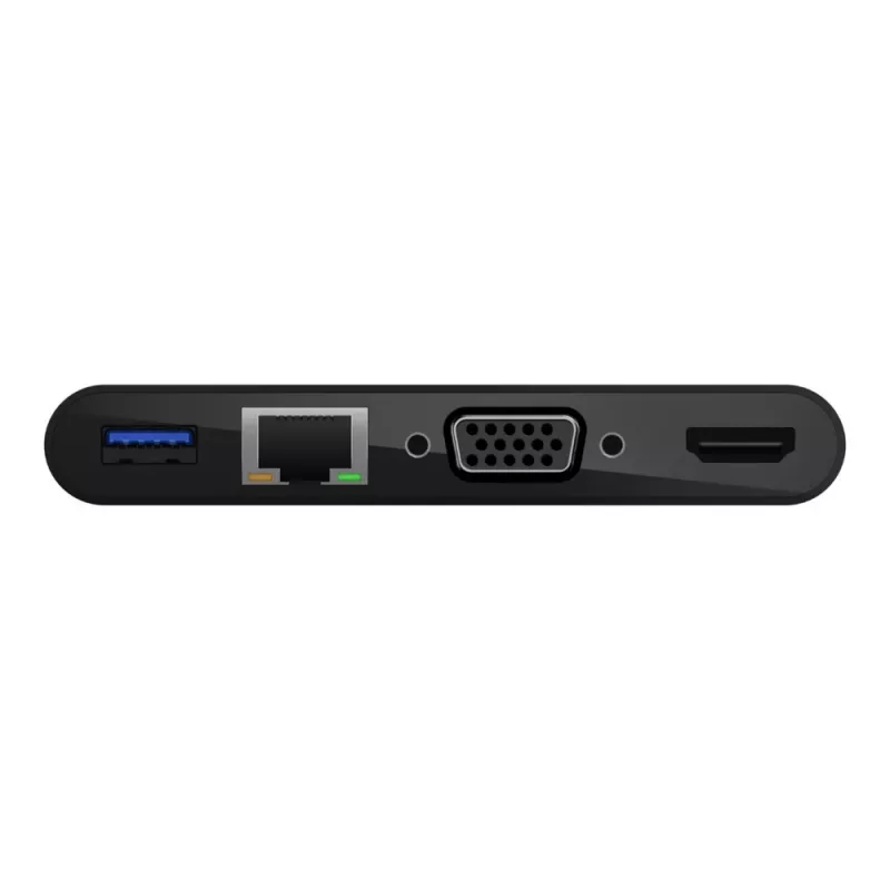 Belkin USB-C Multimedijos ir Įkrovimo Adapteris
