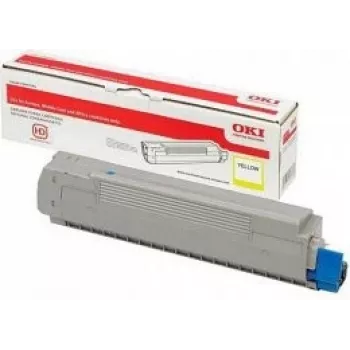 Toner 46443101 OKI C833/843 geltonas 10 000 puslapių
