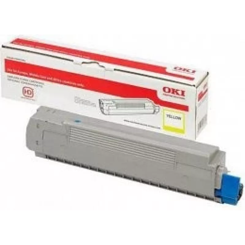 Toner 46443101 OKI C833/843 geltonas 10 000 puslapių