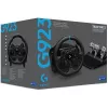 Logitech G G923 SE Vairas su pedalais ir svirtimi Juodas USB 2.0 PC, PlayStation 4, PlayStation 5 (991-000531)