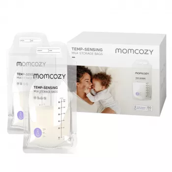 Momcozy pieno laikymo maišeliai 50 vnt.