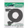 InLine DVI-D kabelis 24+1 M/F, Dual Link, 2 ferito žiedai, 3 m