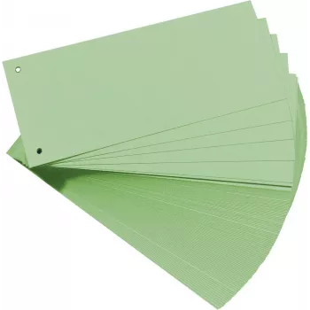 Skirstytuvai Herlitz 10843506 kartoniniai žali 100 vnt.