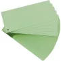 Skirstytuvai Herlitz 10843506 kartoniniai žali 100 vnt.
