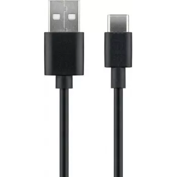 MicroConnect USB3.1CCHAR3B USB laidas USB 2.0 3 m USB A USB C juodas
