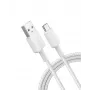USB laidas Anker 322 1,8 m USB-A USB-C baltas