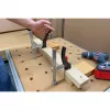 BESSEY spaustuvinis elementas TW20-15-8-KLI, daugiafunkciniams stalams, sidabrinis
